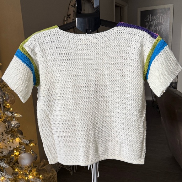 Mello. Embroidered Daisy Sweater New - Picture 3 of 8